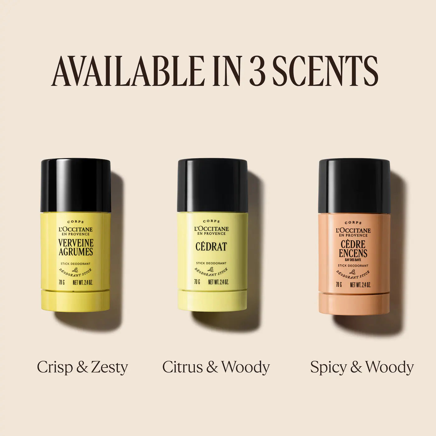 Verveine Agrumes Stick Deodorant