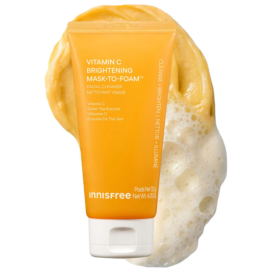 Vitamin C Brightening Daily Korean Mask-to-Foam™ Cleanser