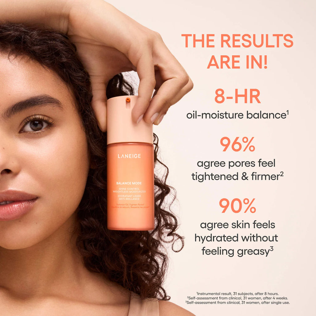 Balance Mode Shine Control & Pore-Minimizing Lightweight Moisturizer for Oily Skin