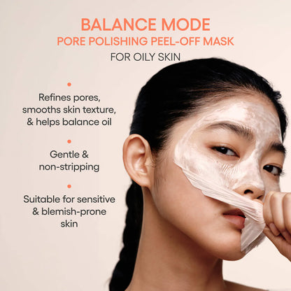 Balance Mode Pore Polishing Peel-Off Face Mask