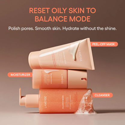 Balance Mode Rice Foaming Gel Cleanser