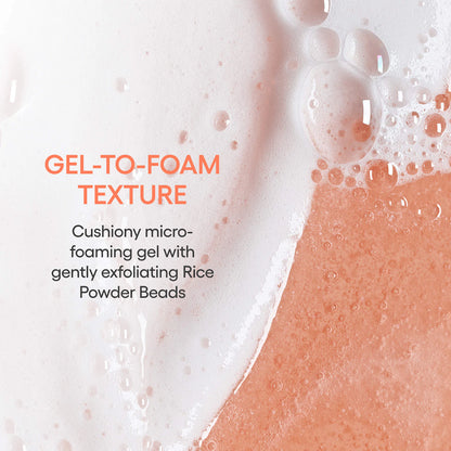 Balance Mode Rice Foaming Gel Cleanser