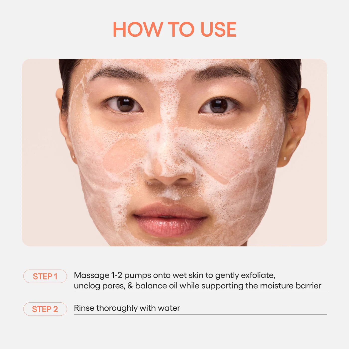 Balance Mode Rice Foaming Gel Cleanser