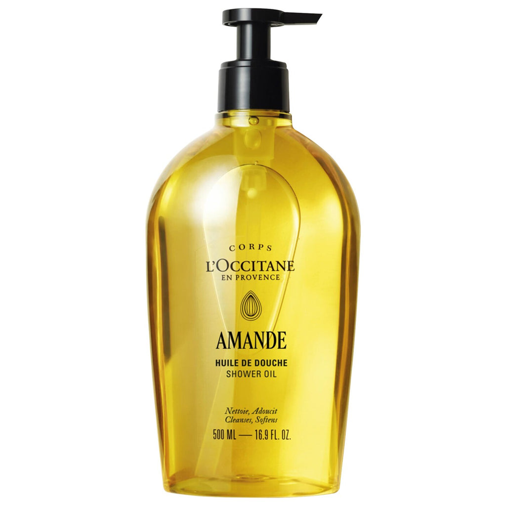 Cleansing And Softening Refillable Shower Oil With Almond Oil