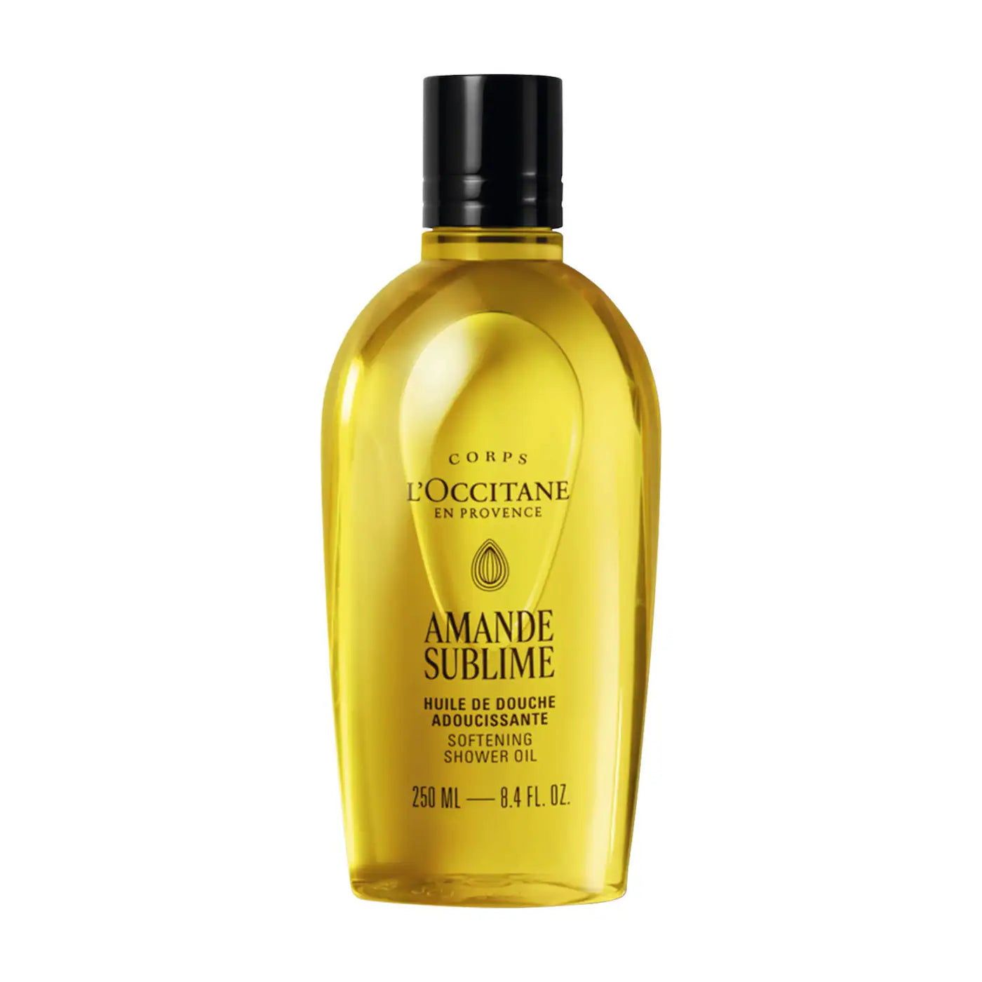 Cleansing And Softening Refillable Shower Oil With Almond Oil