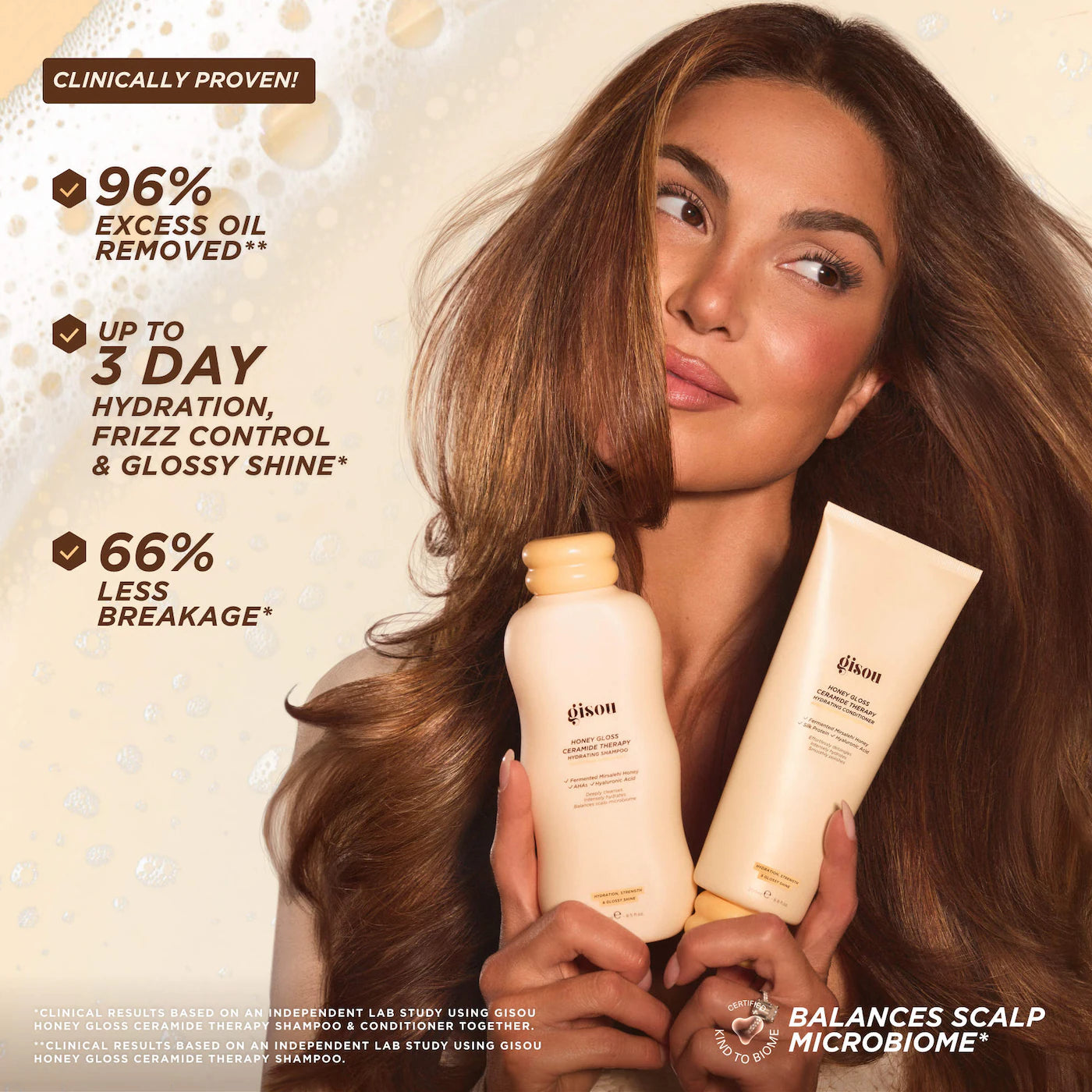 Honey Gloss Ceramide Therapy Hydrating Shampoo & Conditioner Duo