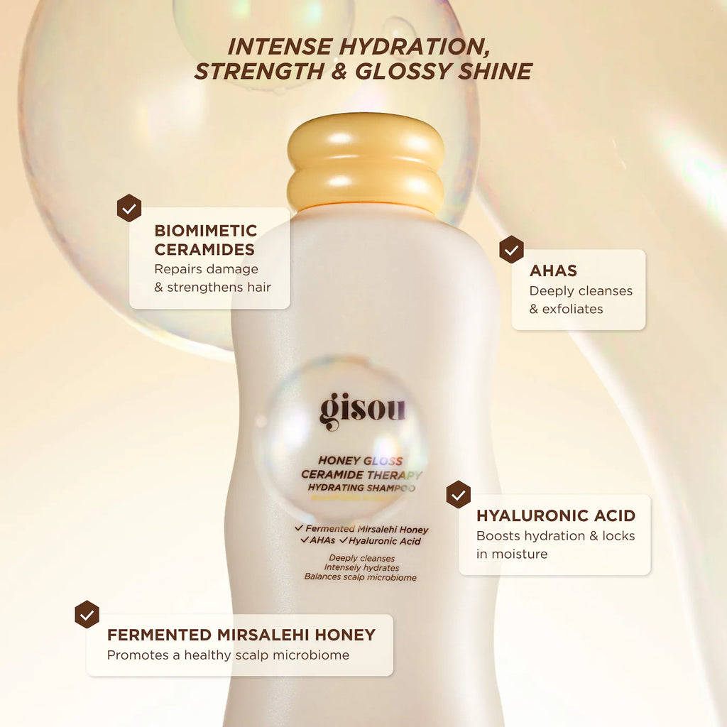 Honey Gloss Ceramide Therapy Hydrating Shampoo & Conditioner Duo