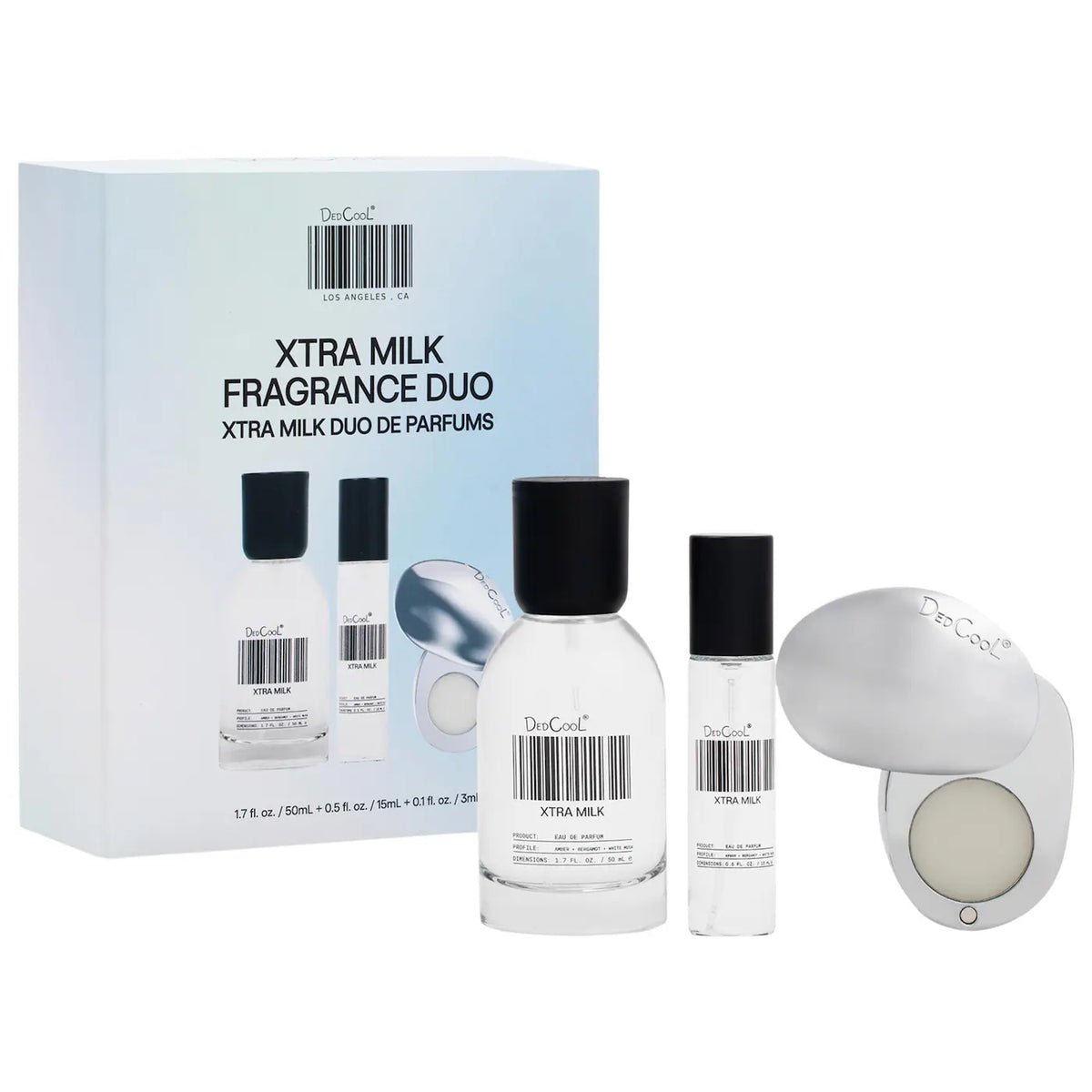 Xtra Milk Eau de Parfum and Solid Fragrance Charm Gift Set