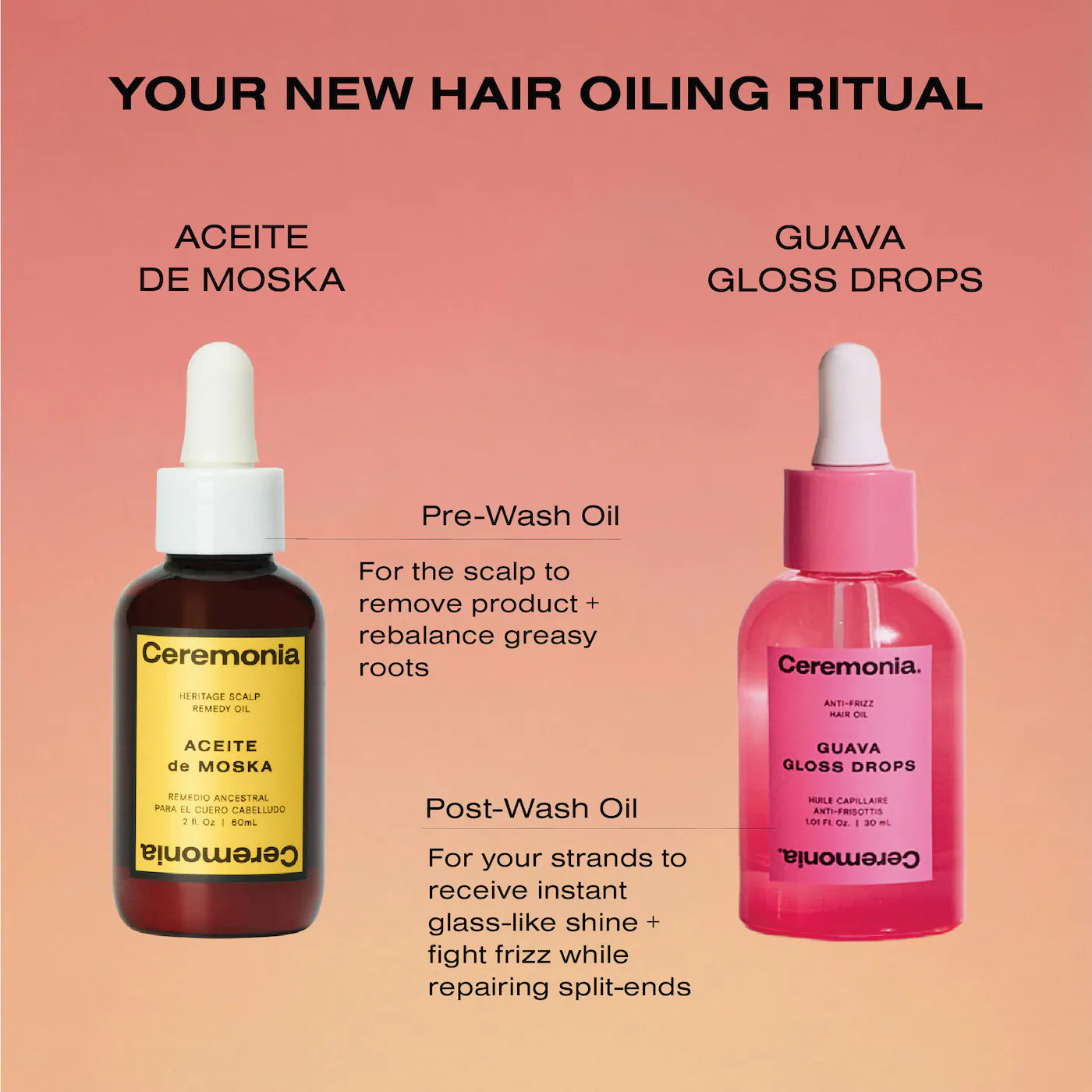 Guava Hair Oil for Split End Repair and Shine