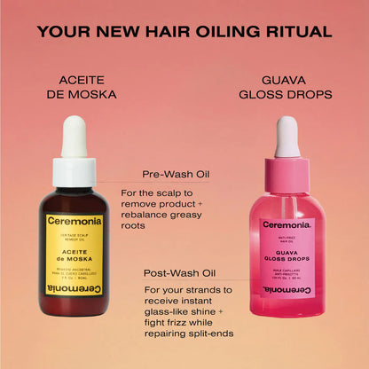 Guava Hair Oil for Split End Repair and Shine