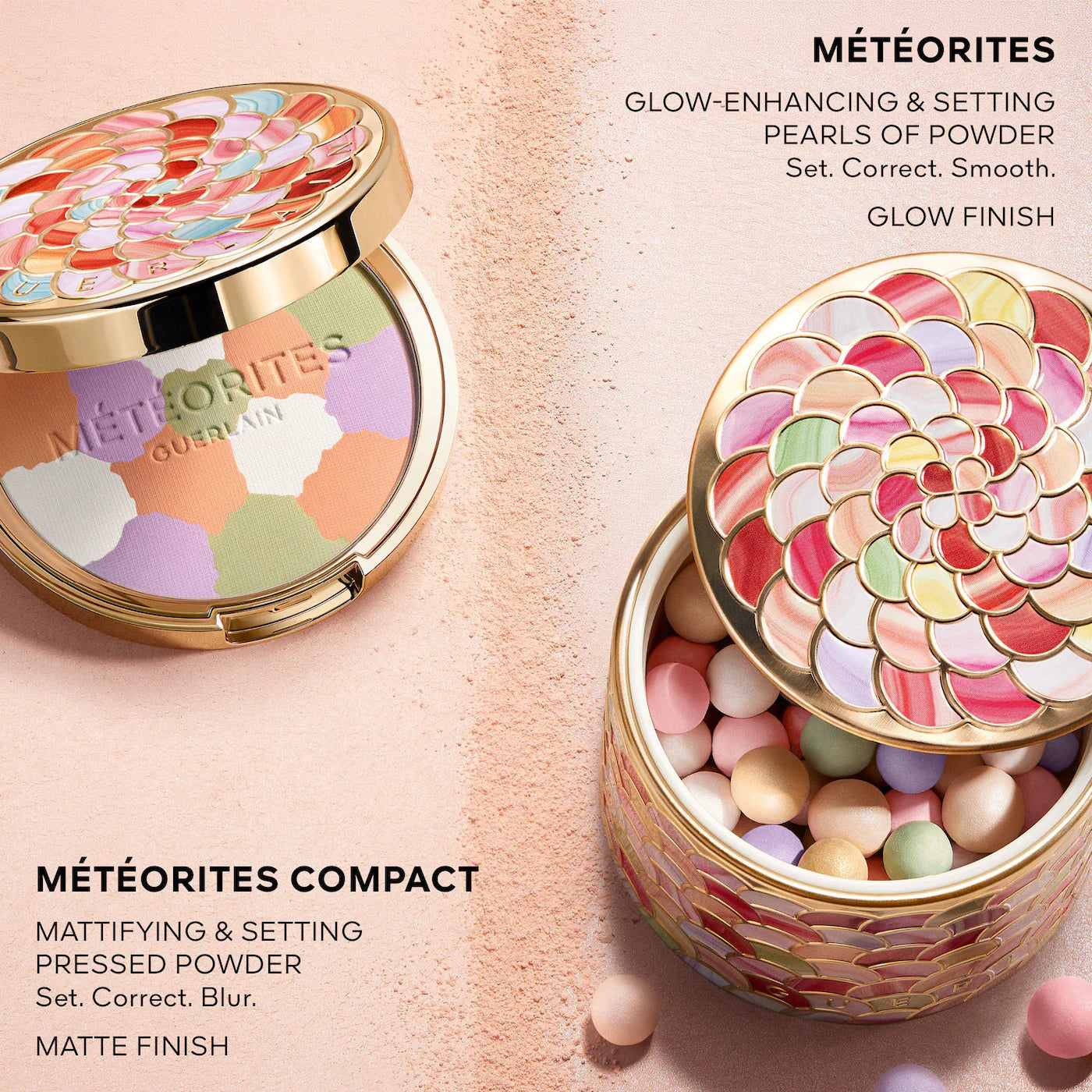 Meteorites Blurring & Mattifying Matte Pressed Powder