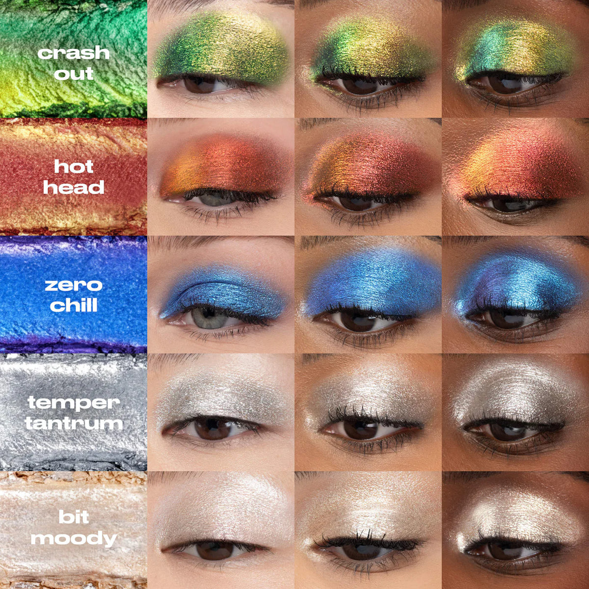Chrome Melts High-Pigment Metallic Eyeshadow