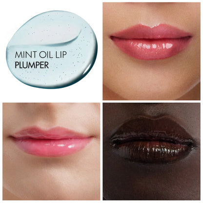 Mint Oil Lip Plumper with 24H Hydration & Vitamin E