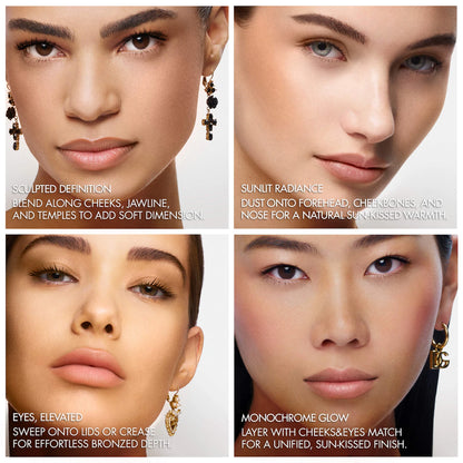 Face&Eyes Match Long-Lasting Natural Powder Bronzer