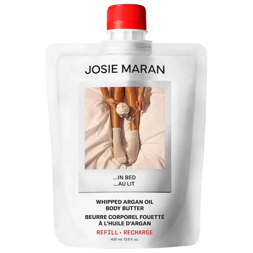 Whipped Argan Oil Refilllable Body Butter Jar - In Bed