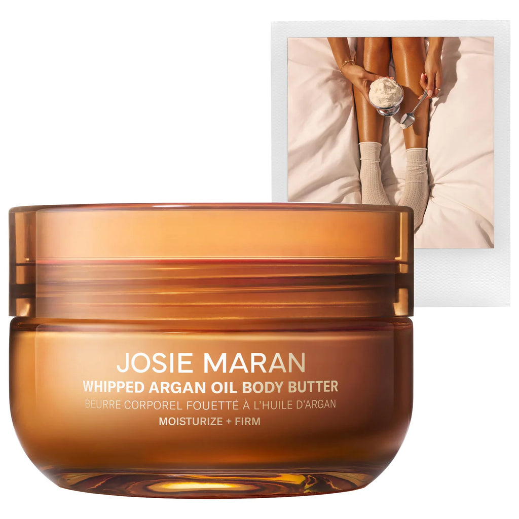 Whipped Argan Oil Refilllable Body Butter Jar - In Bed