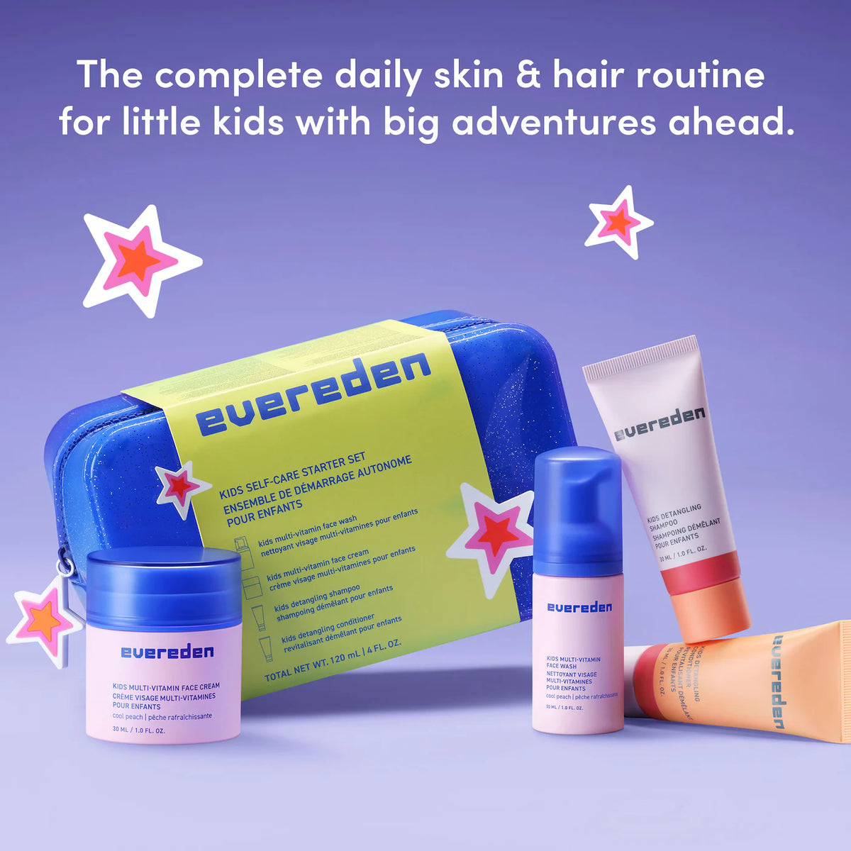Kids Skin & Hair Starter Set for Sensitive Skin