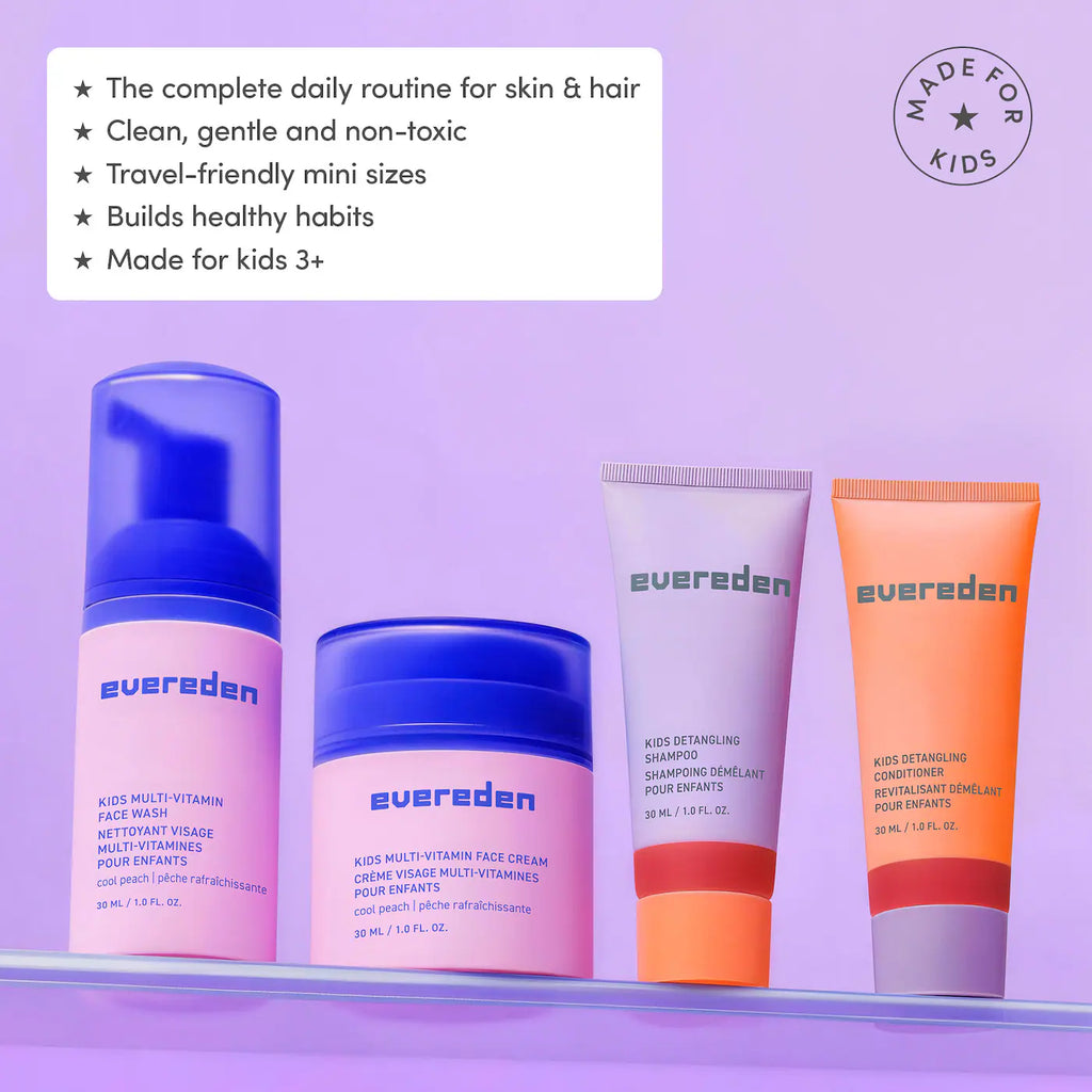 Kids Skin & Hair Starter Set for Sensitive Skin
