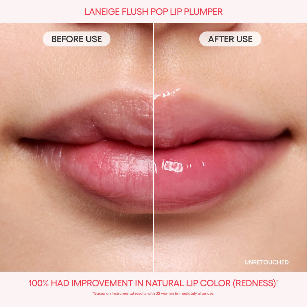 Flush Pop Plumping Peptide Lip Gloss Treatment