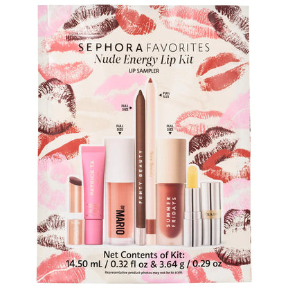 Nude Energy Lip Kit Makeup Set