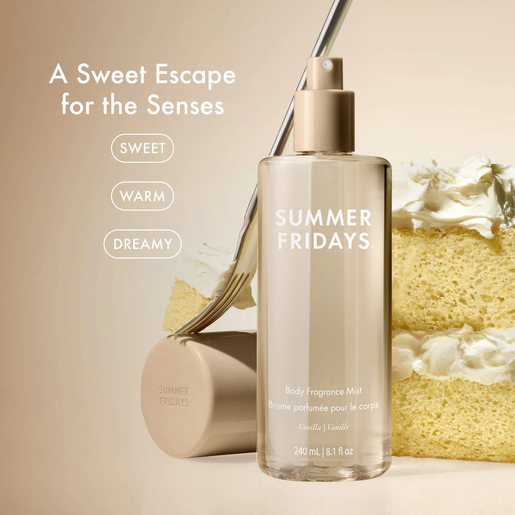 Vanilla Hair + Body Fragrance Mist