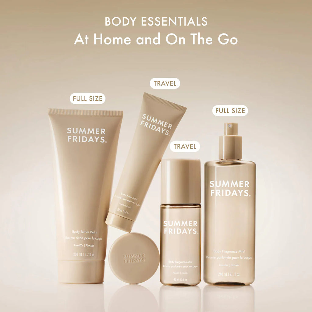 Vanilla Hair + Body Fragrance Mist