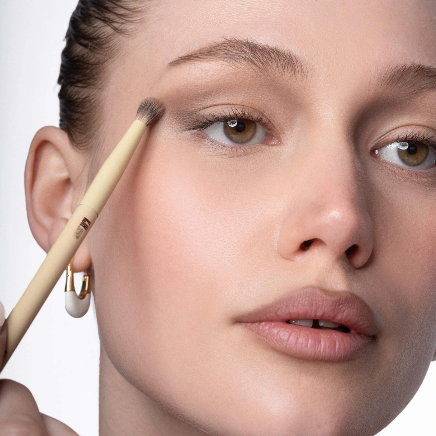 No. 5 Dual-Ended Precision Brush for Lips & Eyes