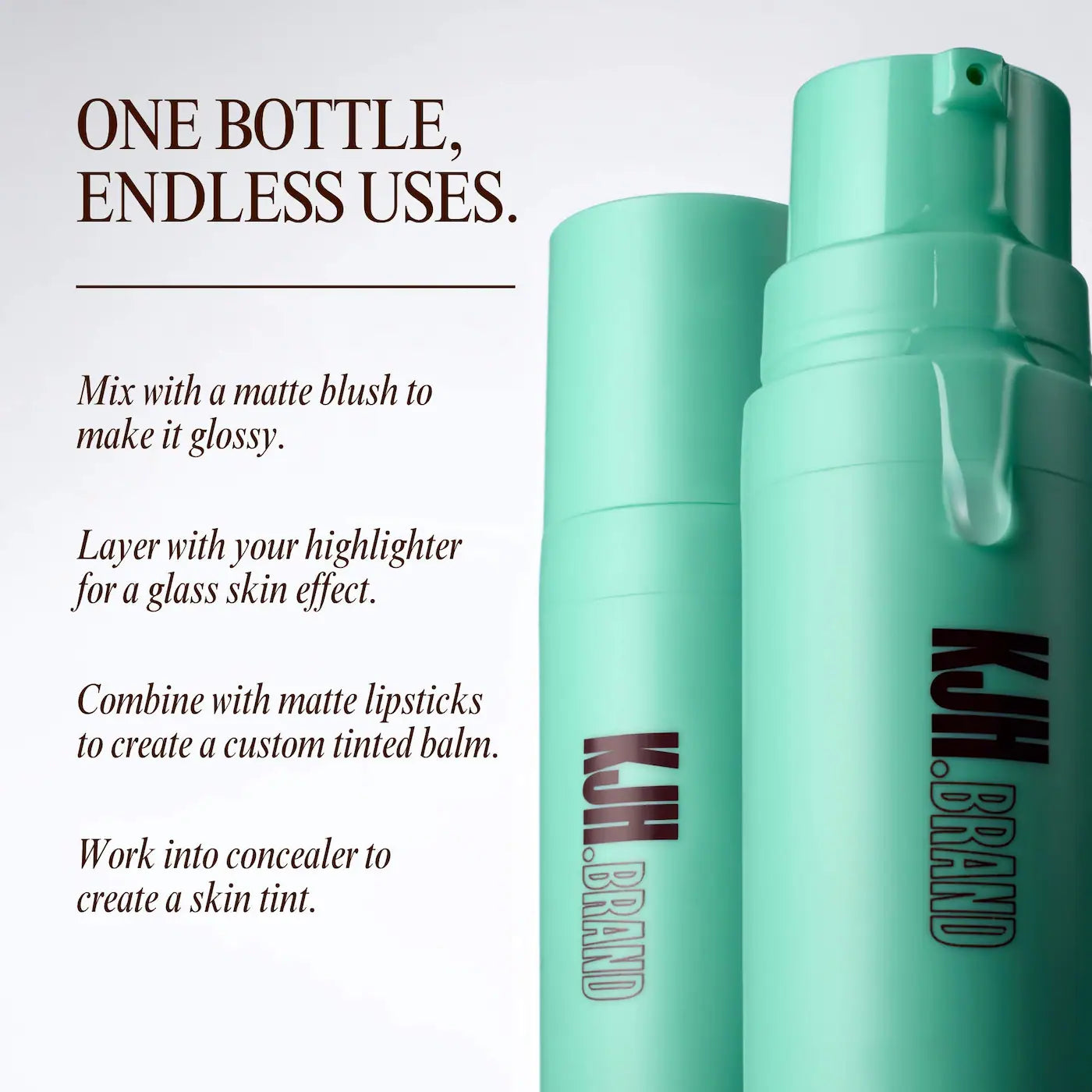 Hyper Shine Glass Skin Makeup Mixing Serum
