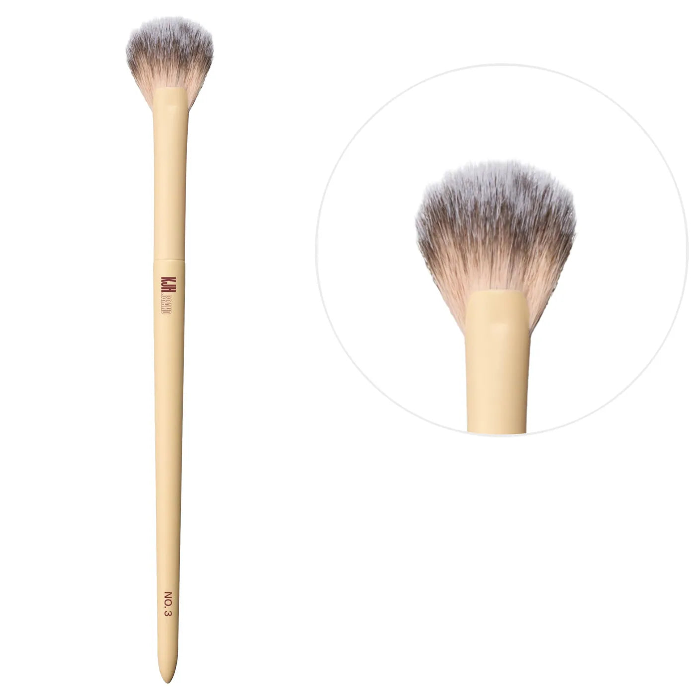 No. 3 Precision Fan Brush for Blending