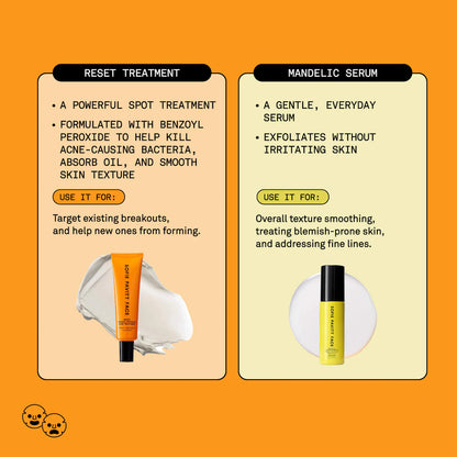 5% Reset Benzoyl Peroxide Acne Treatment with Glycolic Acid