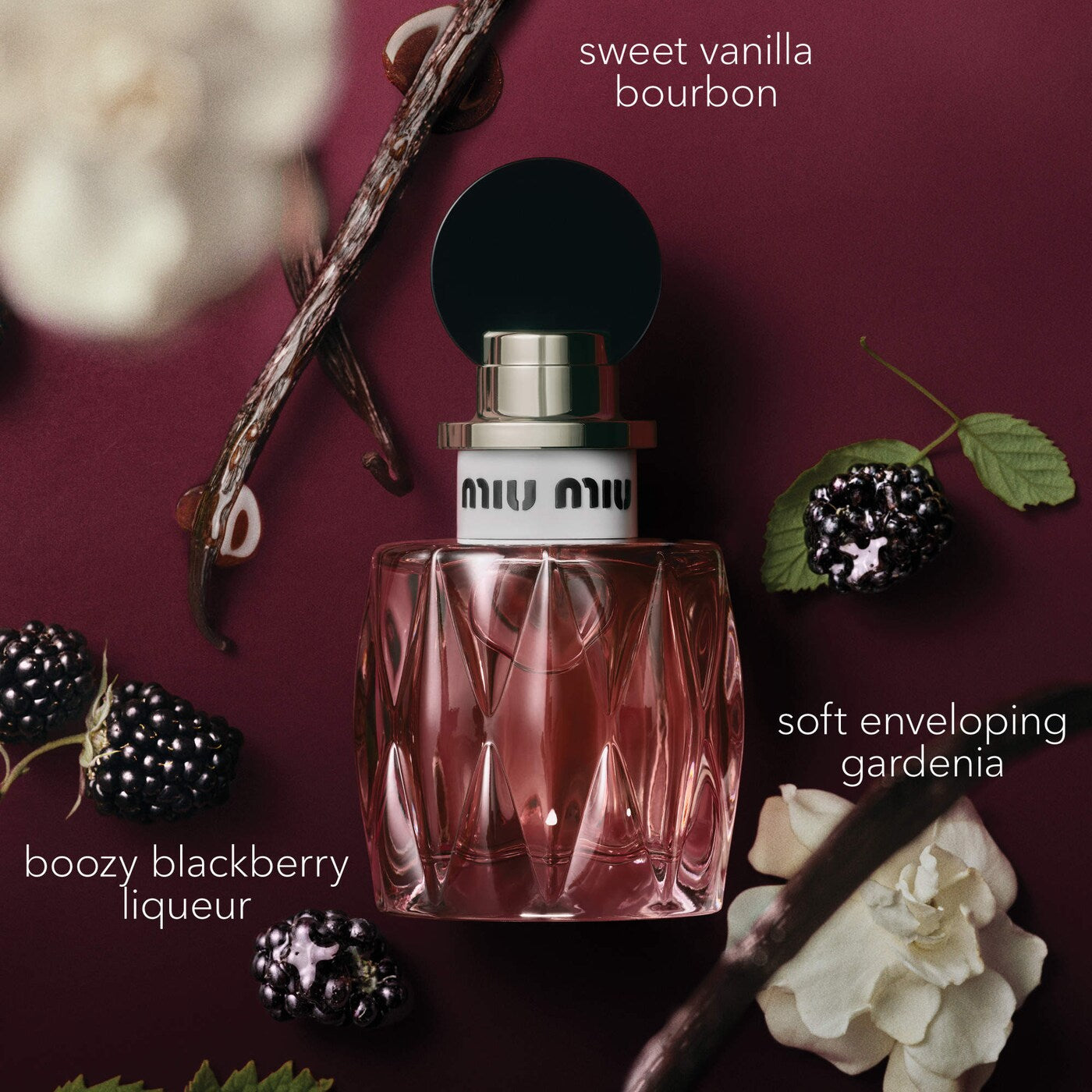 Miutine Intense Eau de Parfum with Blackberry and Bourbon Vanilla