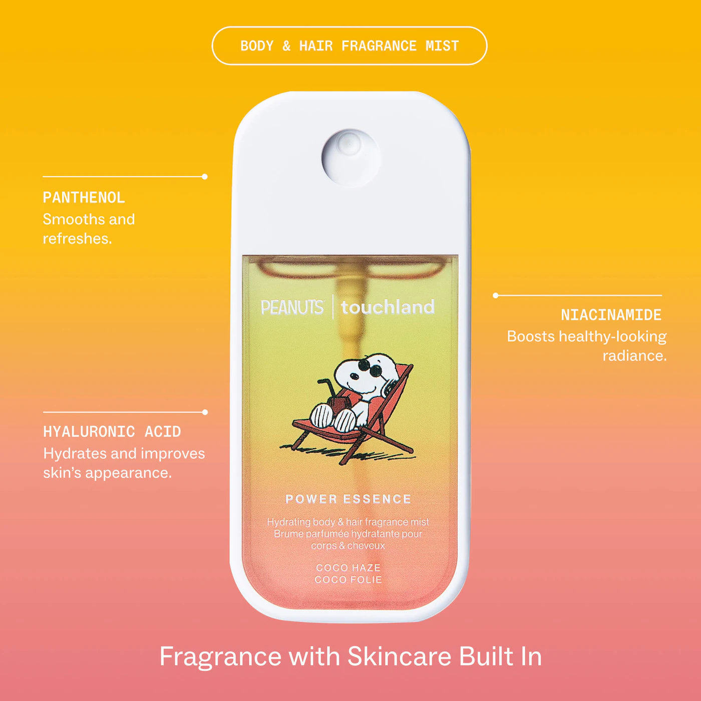 Peanuts Body Mist