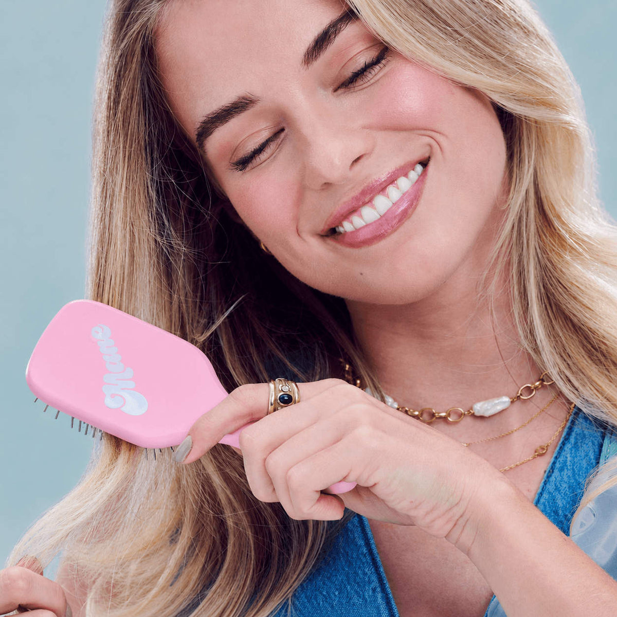 Mini Ready or Knot Detangling Paddle Hair Brush