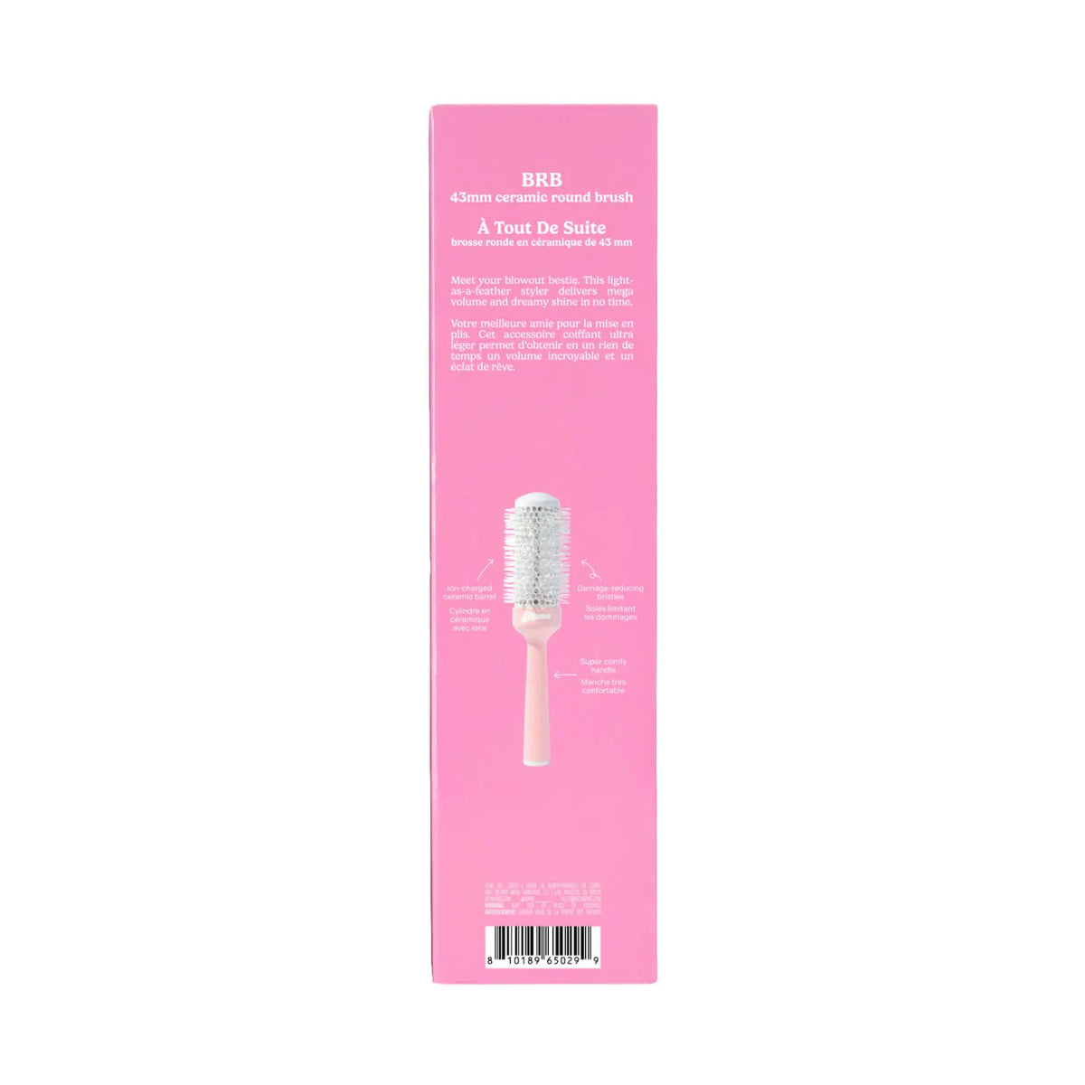 BRB 1.7" Ceramic Round Hair Brush