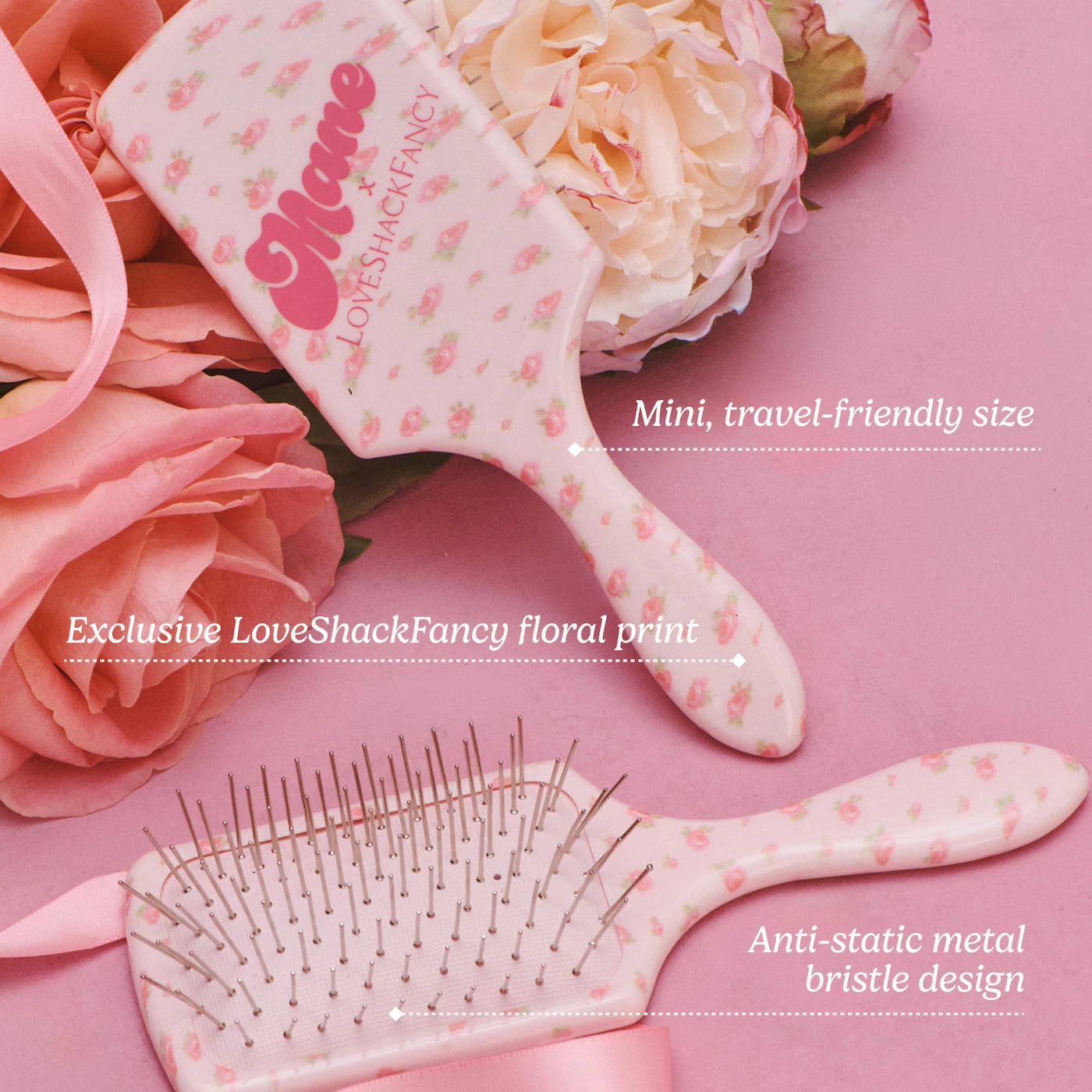 Mane x Love Shack Fancy Detangling Brush