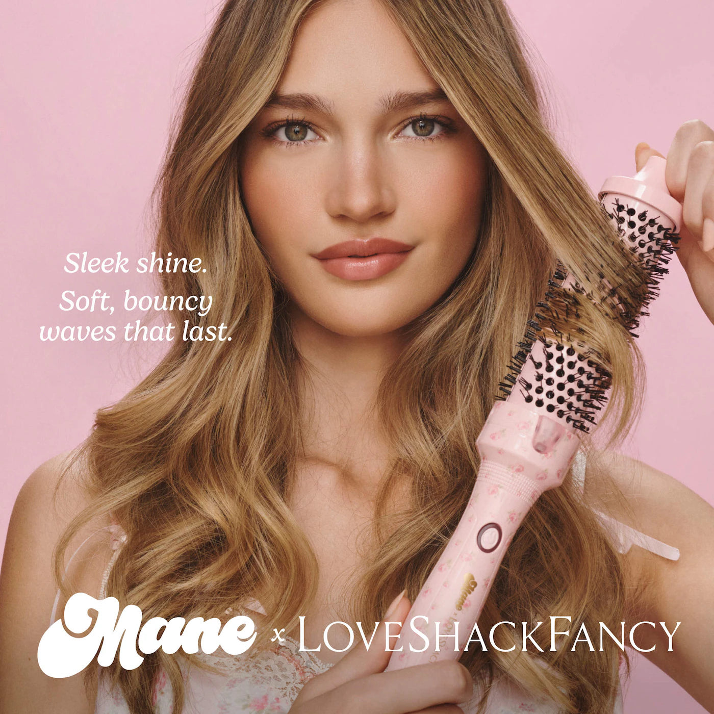 Mane x Love Shack Fancy Medium Hot Thermal Round Brush