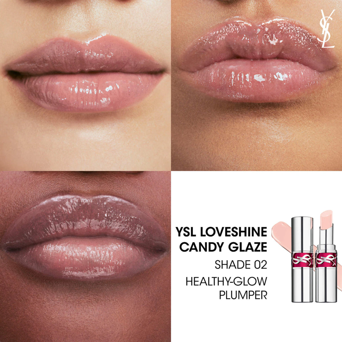 YSL Candy Glaze Lip Gloss Stick Duo