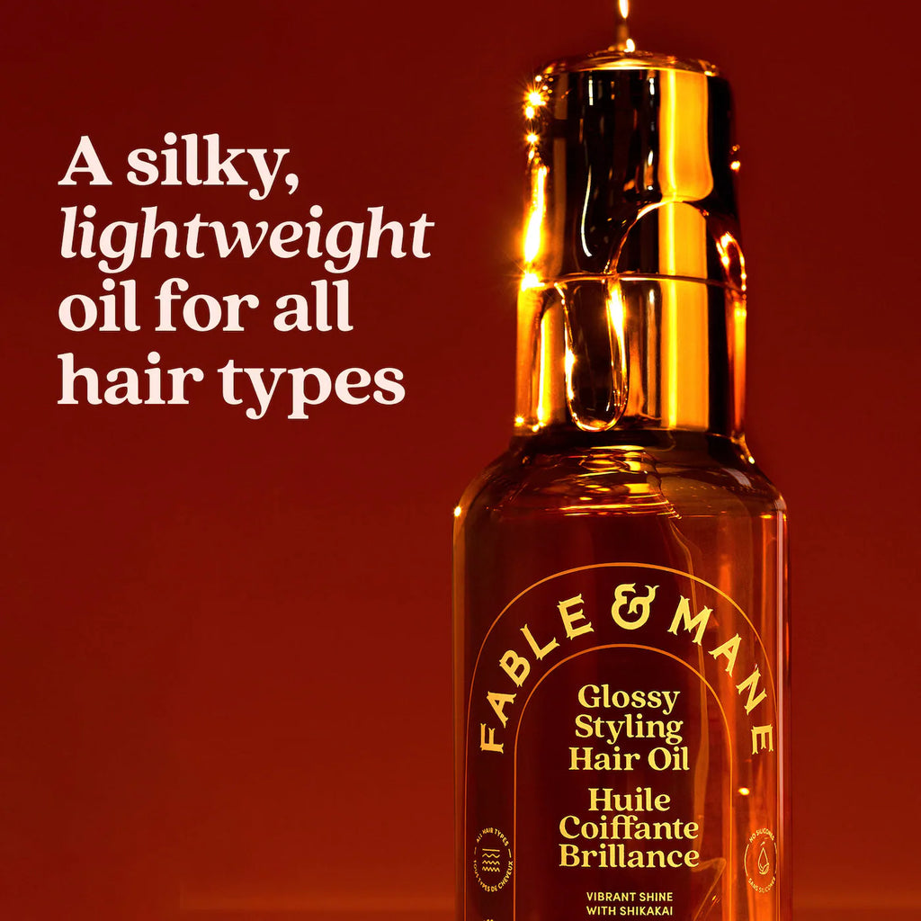 Weightless Glossy Styling Oil for Fine to Medium Hair