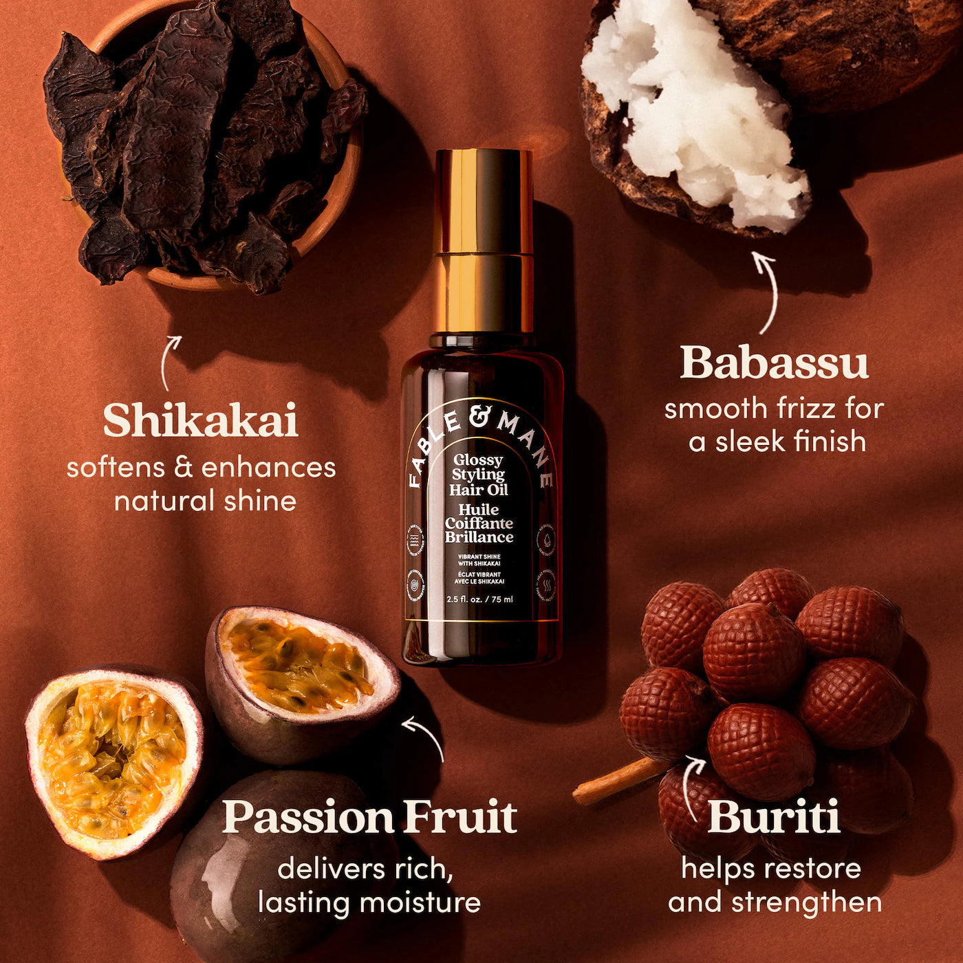 Weightless Glossy Styling Oil for Fine to Medium Hair
