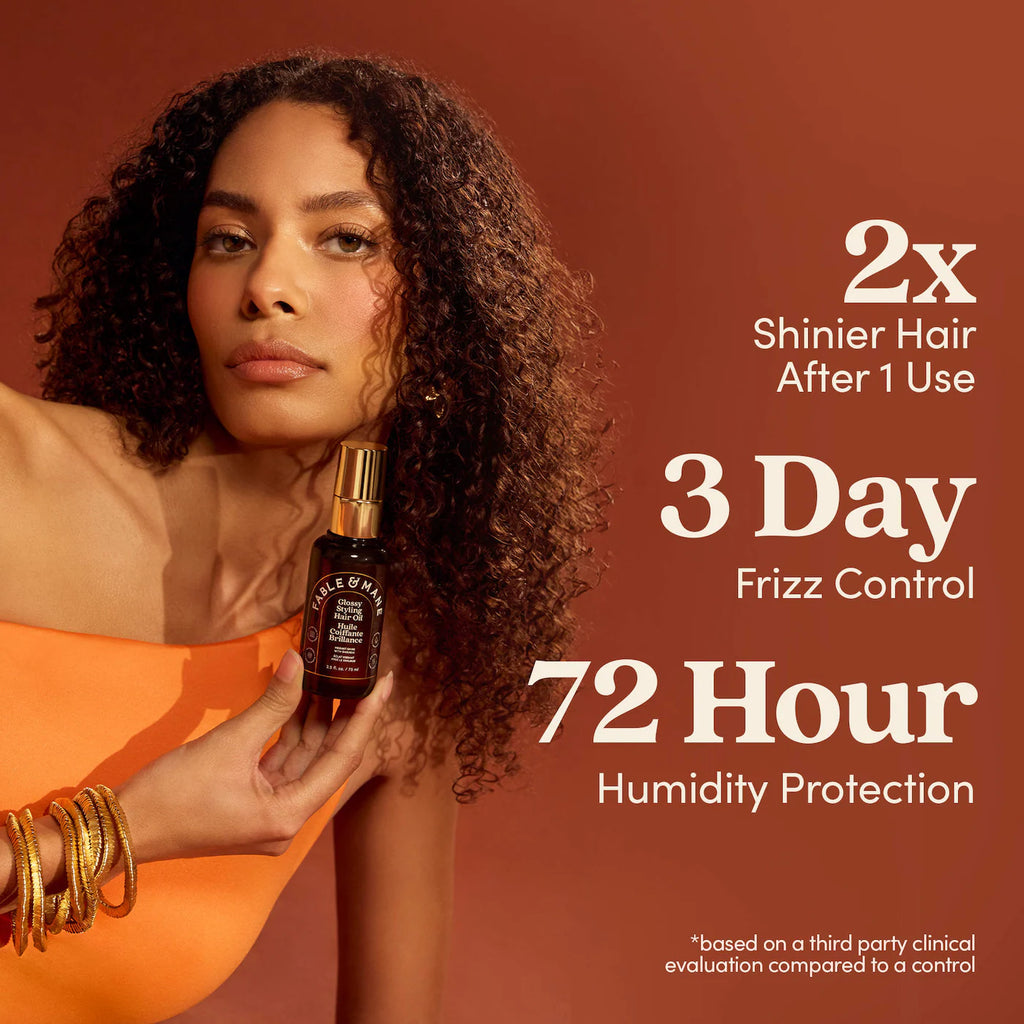 Weightless Glossy Styling Oil for Fine to Medium Hair