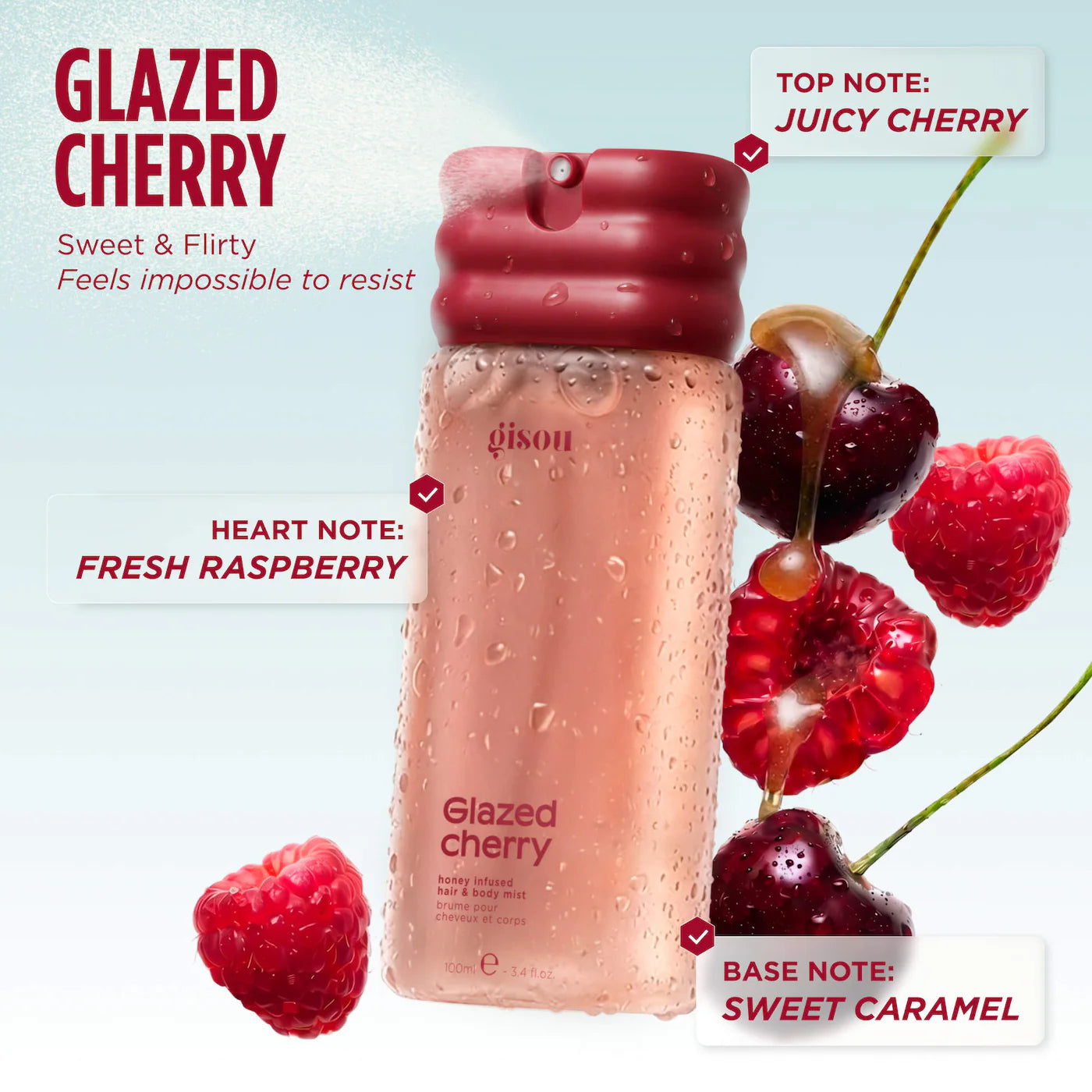Glazed Cherry Honey Infused Hair & Body Mist