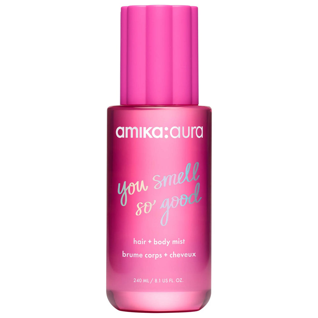 amika:aura Hair & Body Mist with Vanilla and Pink Grapefruit