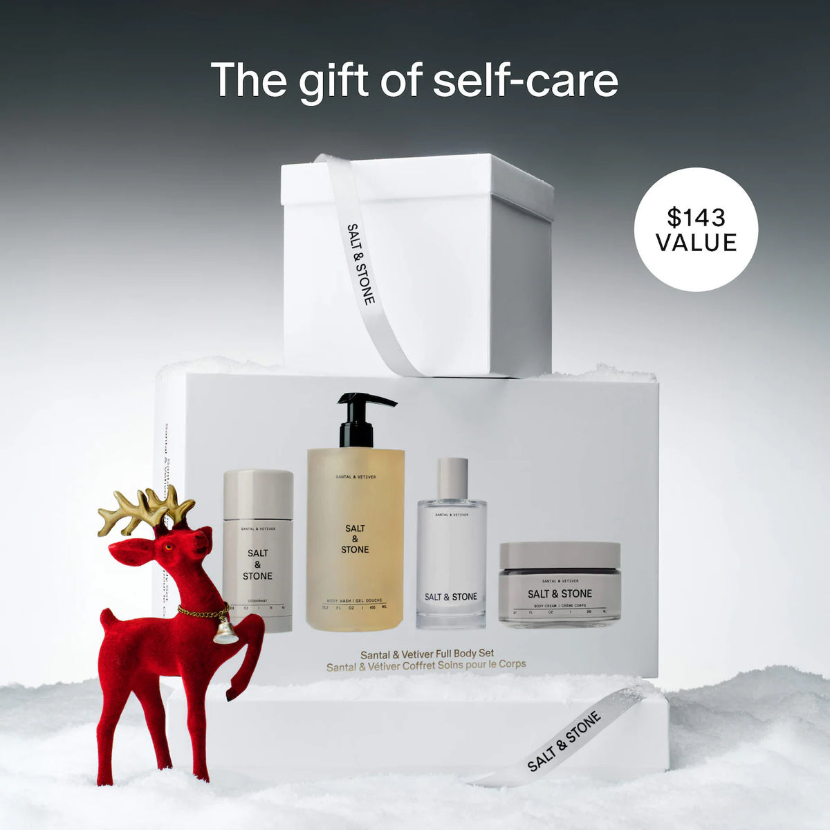 Santal & Vetiver Holiday Body Essentials Gift Set
