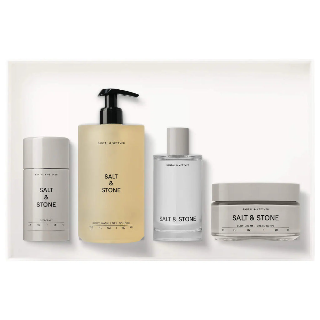 Santal & Vetiver Holiday Body Essentials Gift Set