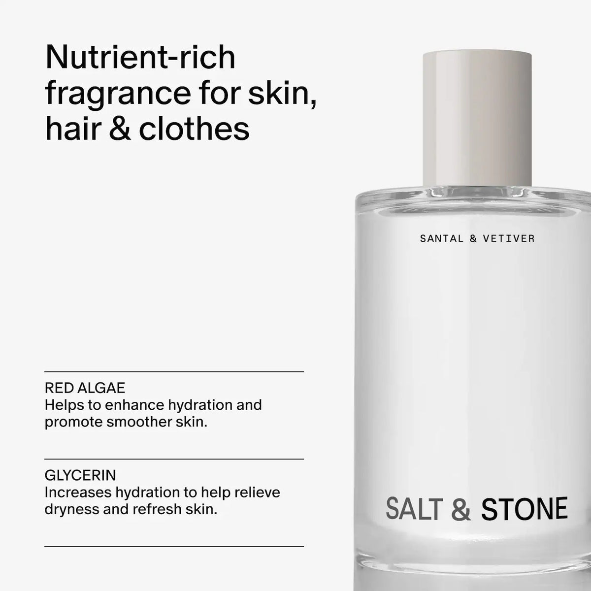 Santal & Vetiver Body and Hair Fragrance Mist