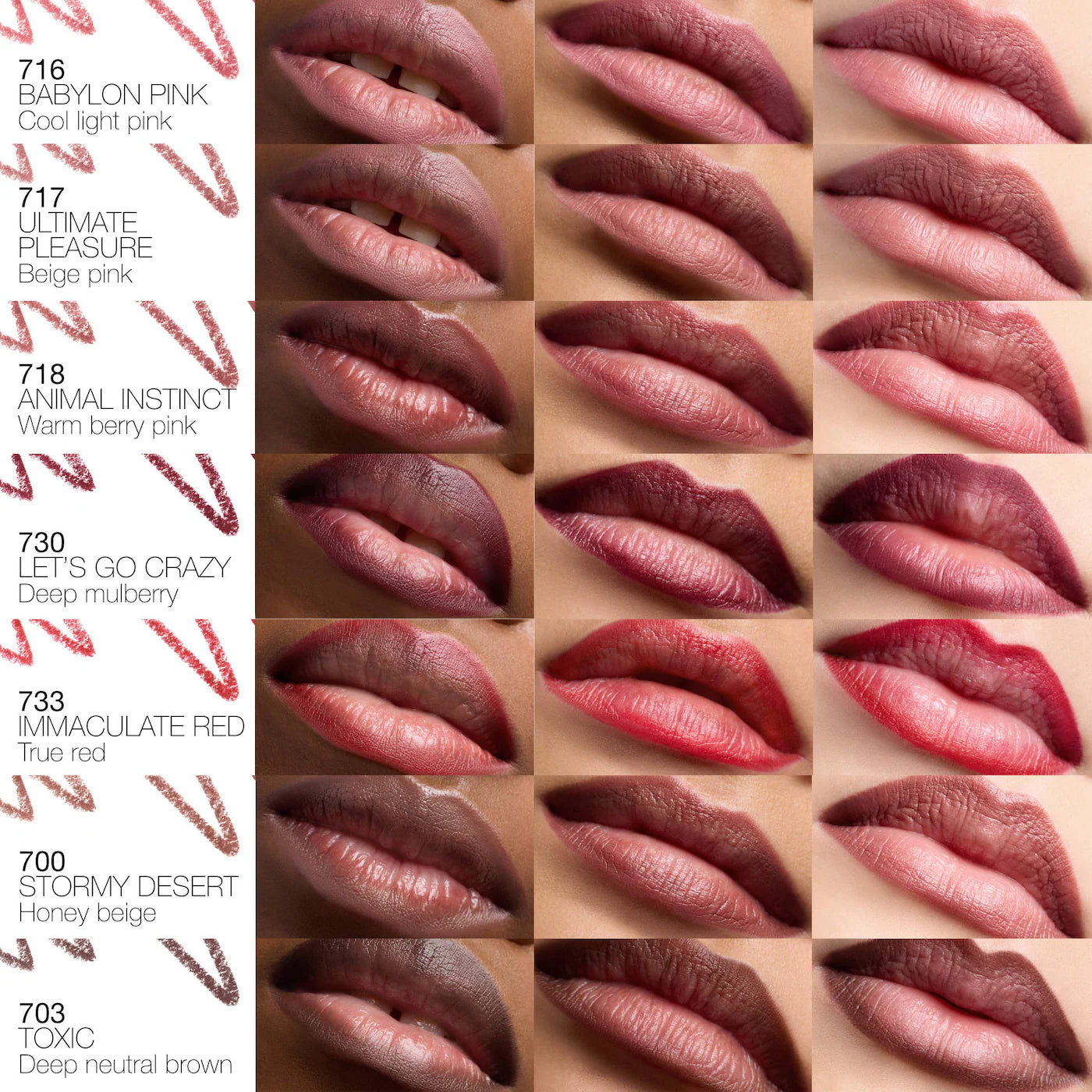 Long Lasting Matte Lip Liner