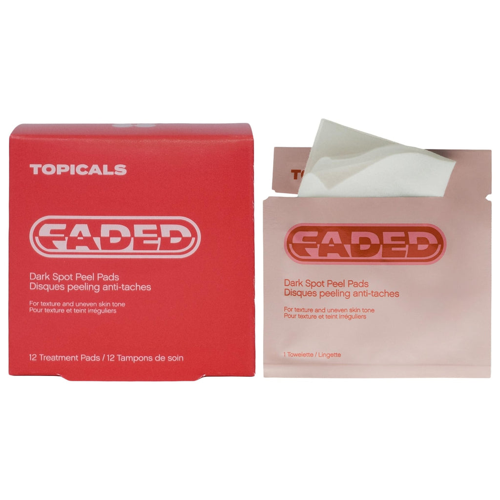 Faded Brightening Peel Pads for Dark Spots