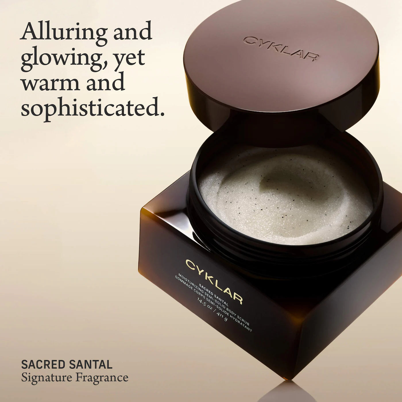 Sacred Santal Moisturizing Semi-Solid Body Scrub with Shea Butter