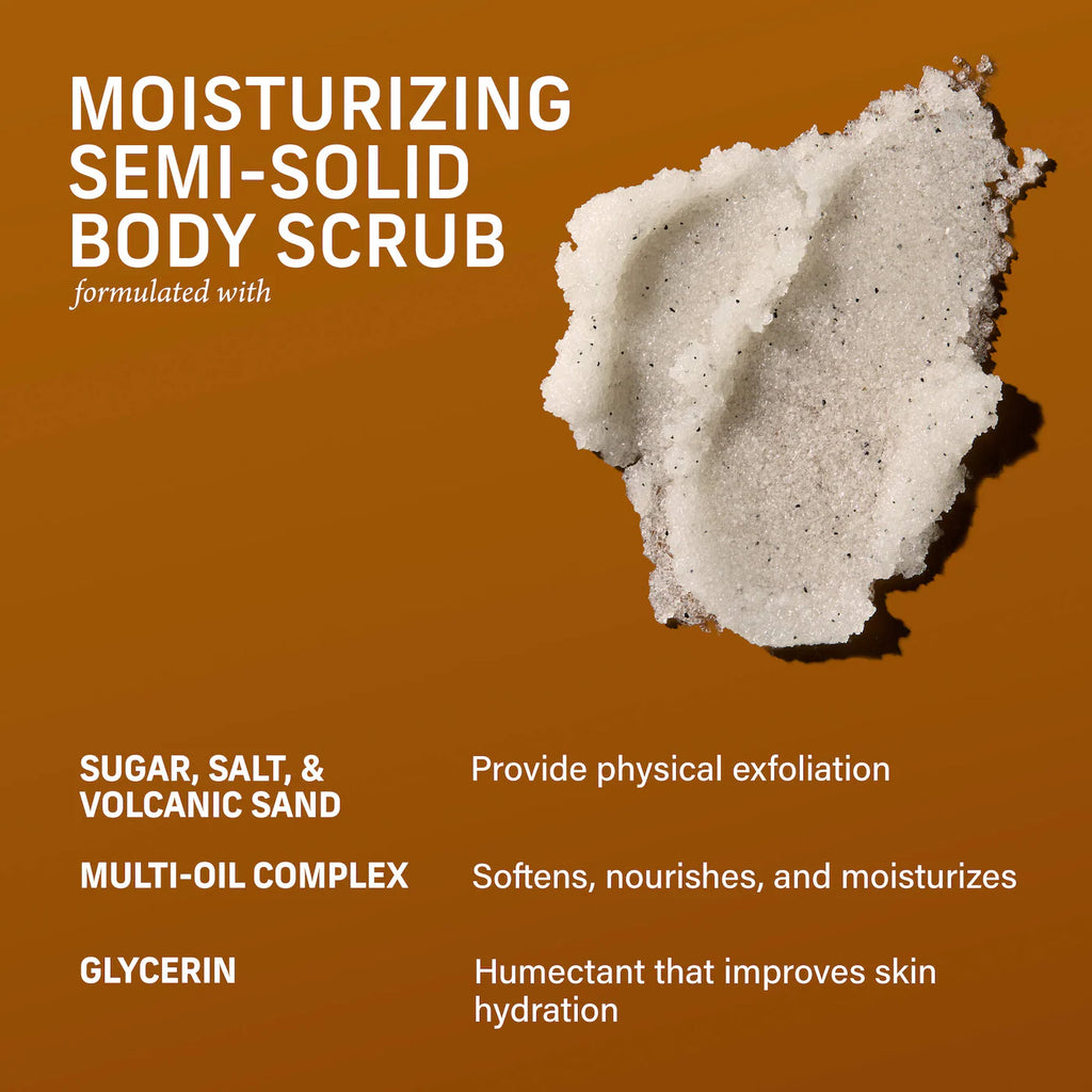 Vanilla Verve Moisturizing Semi-Solid Body Scrub with Shea Butter