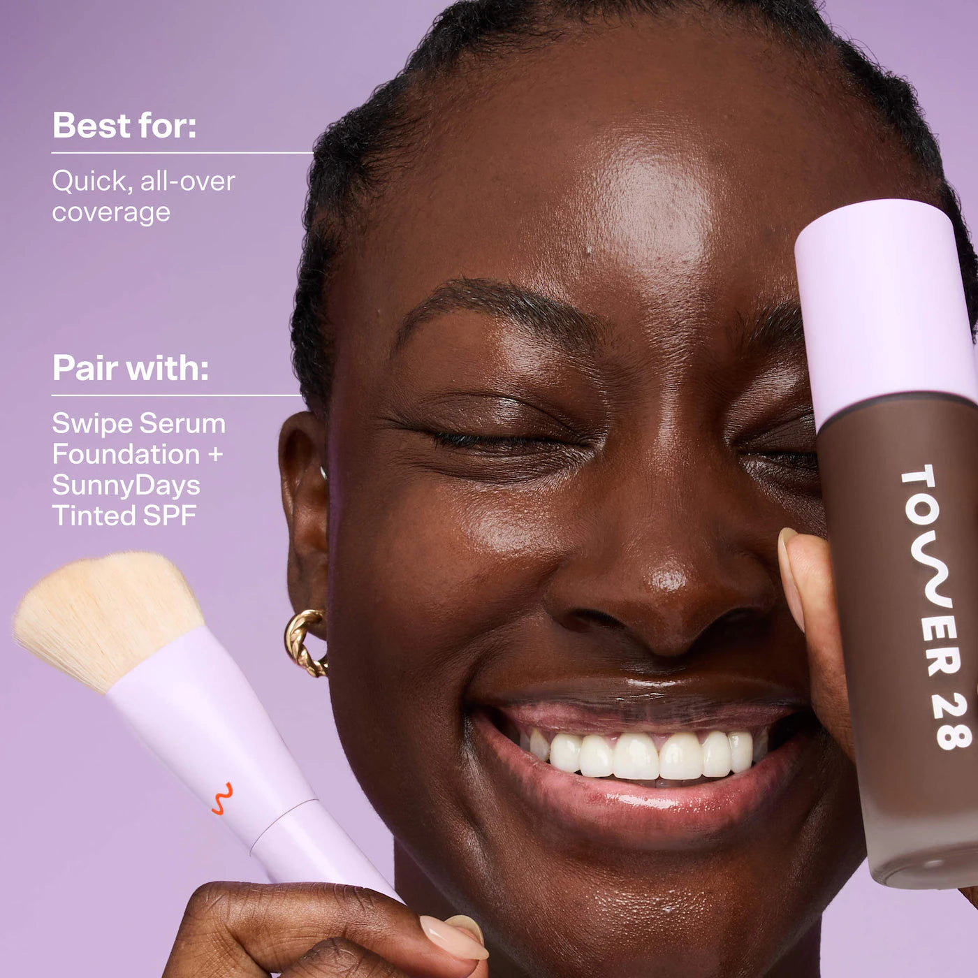 Big Blender Brush For Foundation
